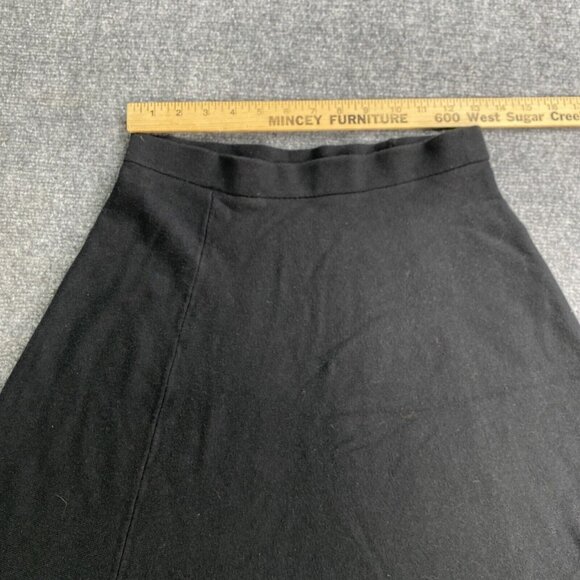 Ann Taylor‎ Skirt Womens SP Black Pull On A Line Flare Short Work Casual Travel - Picture 4 of 7